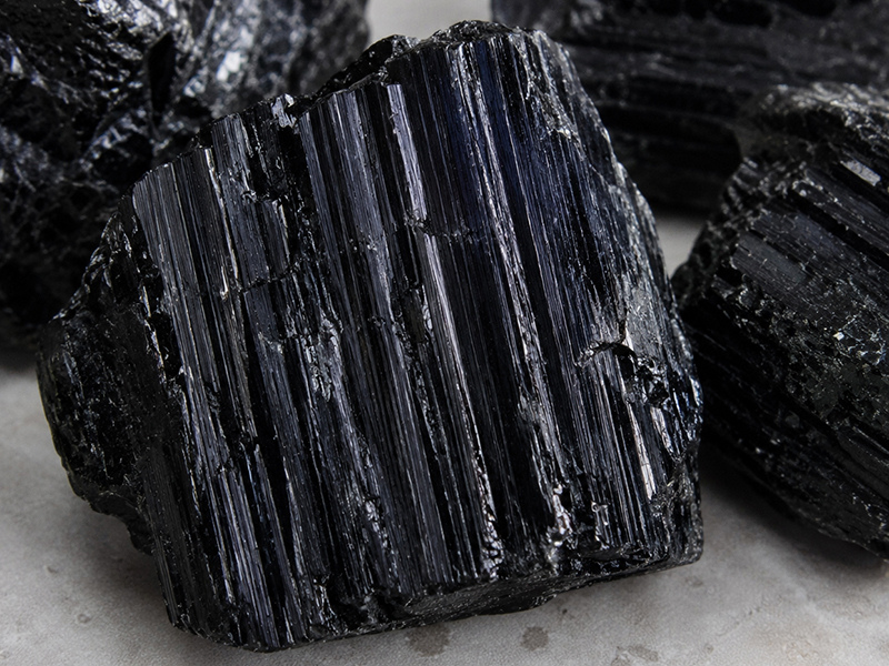 Black Tourmaline Rough