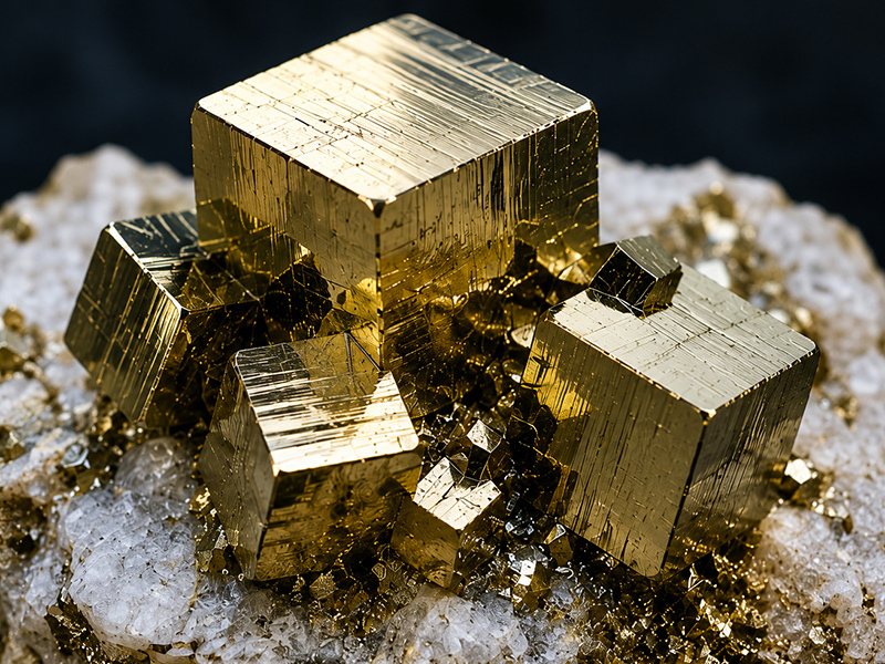 Pyrite Cubes