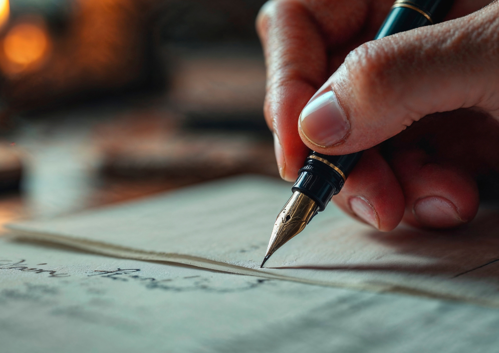 Handwriting Slopes and Strokes