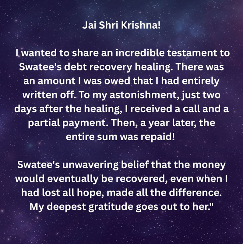 Feedback Debt-recovery Healing