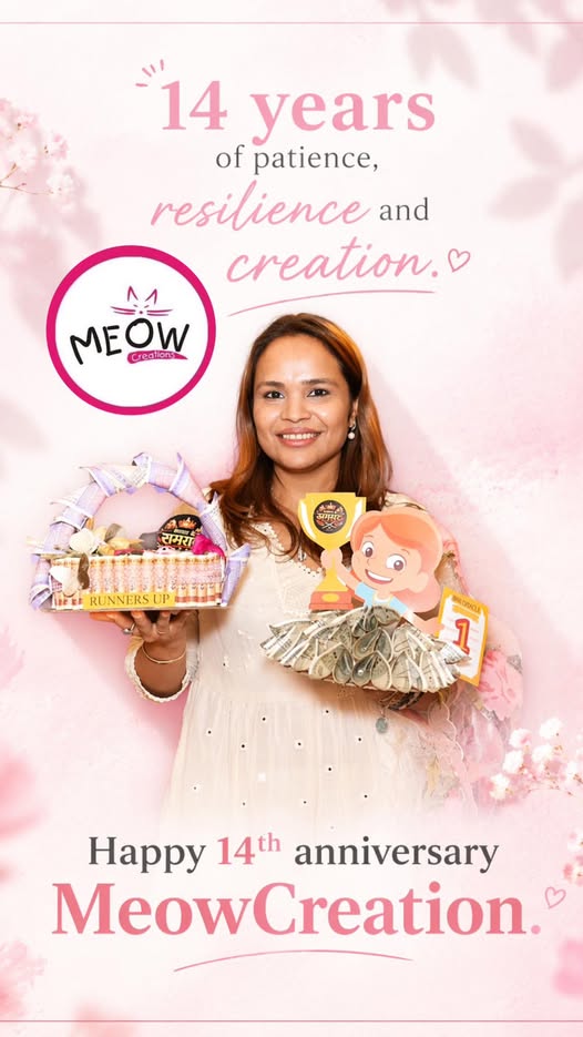 Swatee Mohatta i 14 years of Meow Creations