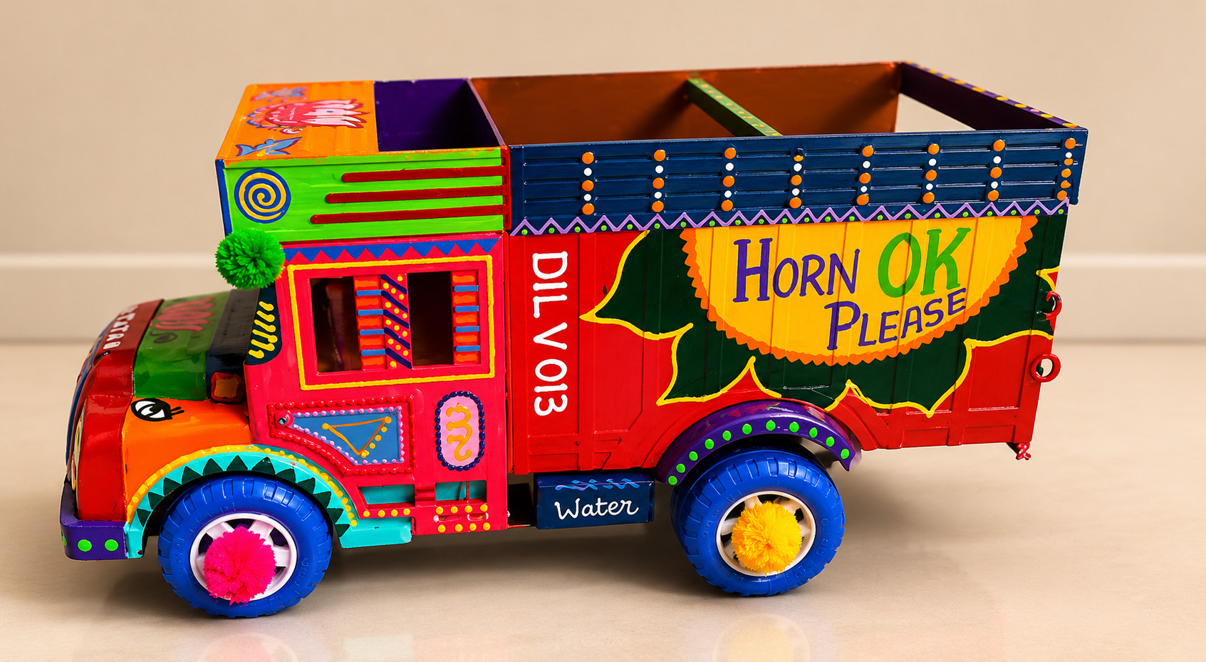 Hand Painted Truck by Swatee Mohatta