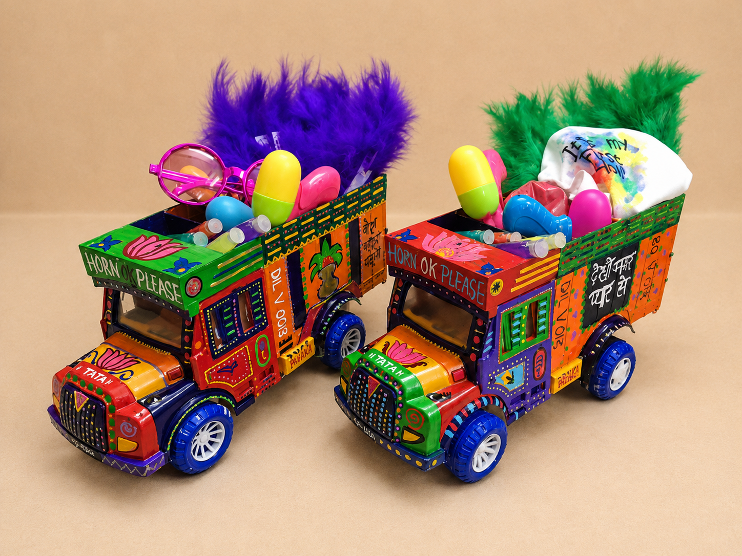 Hand Painted Trucks by Swatee Mohatta
