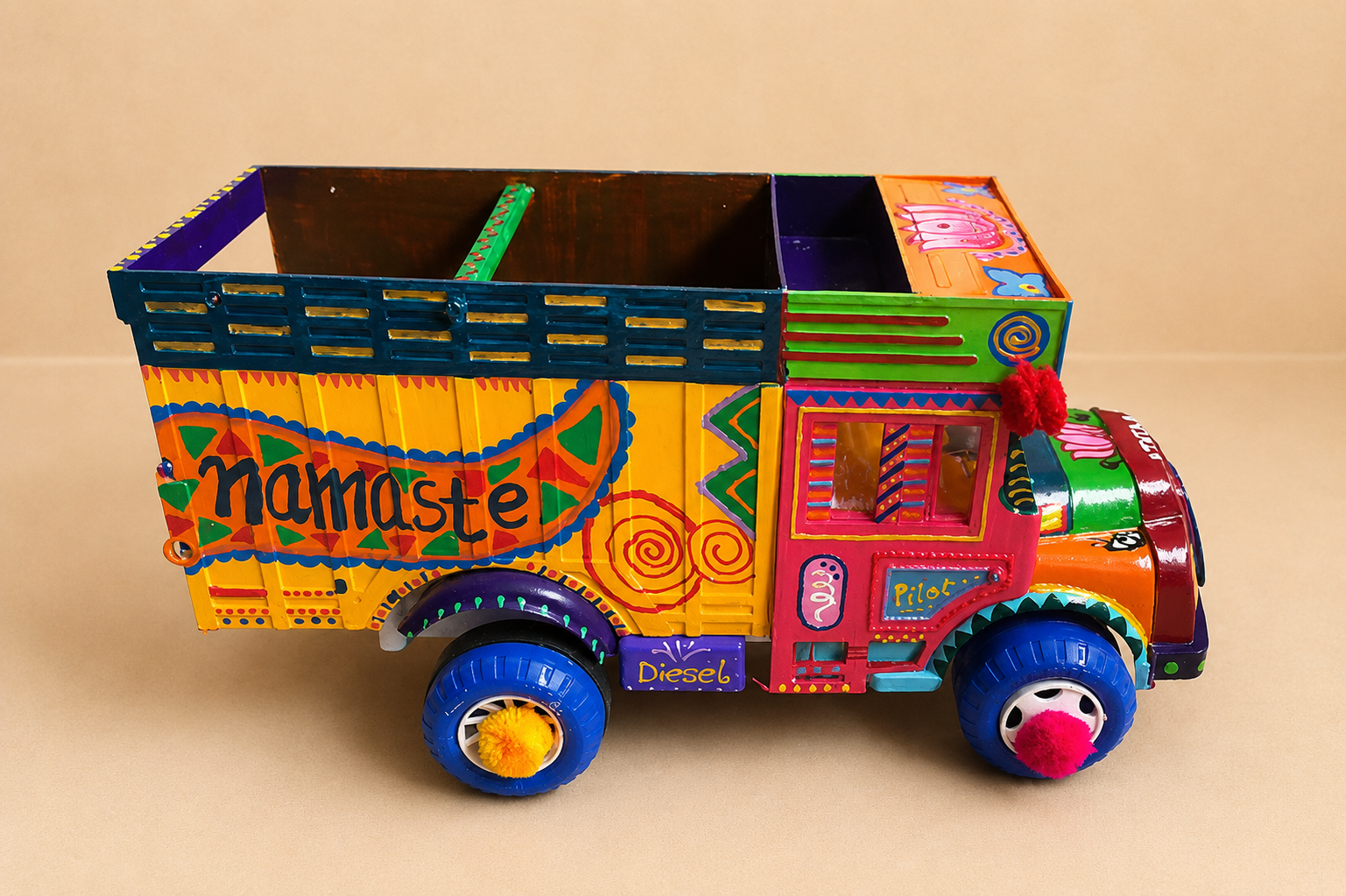 Hand Painted Truck by Swatee Mohatta