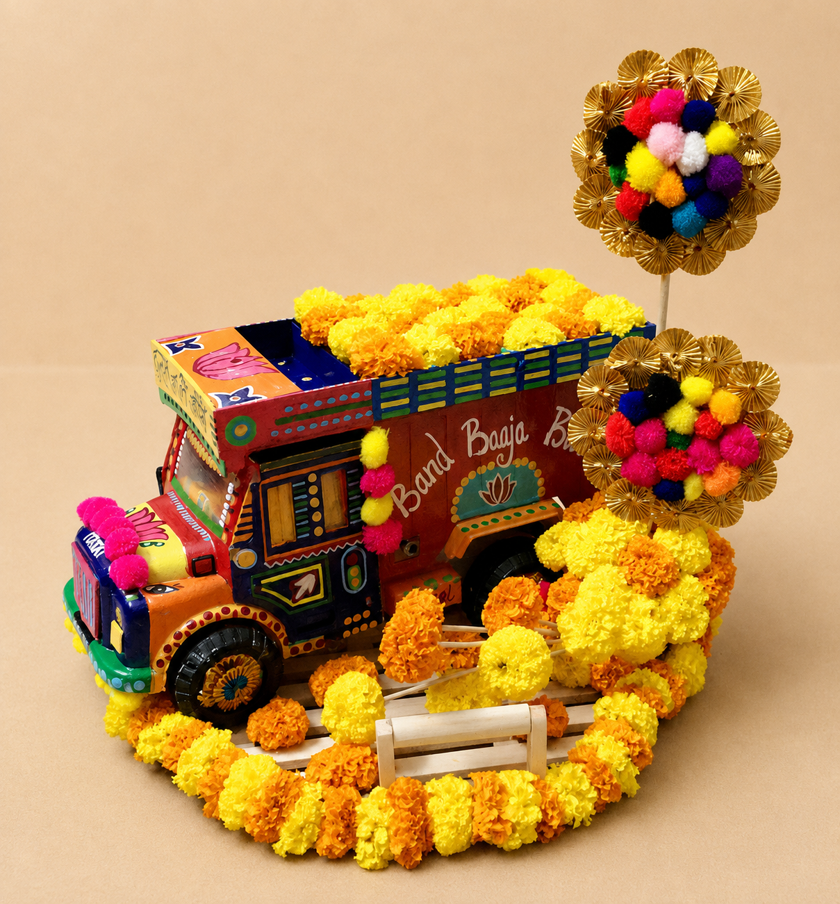 Hand Painted Truck by Swatee Mohatta