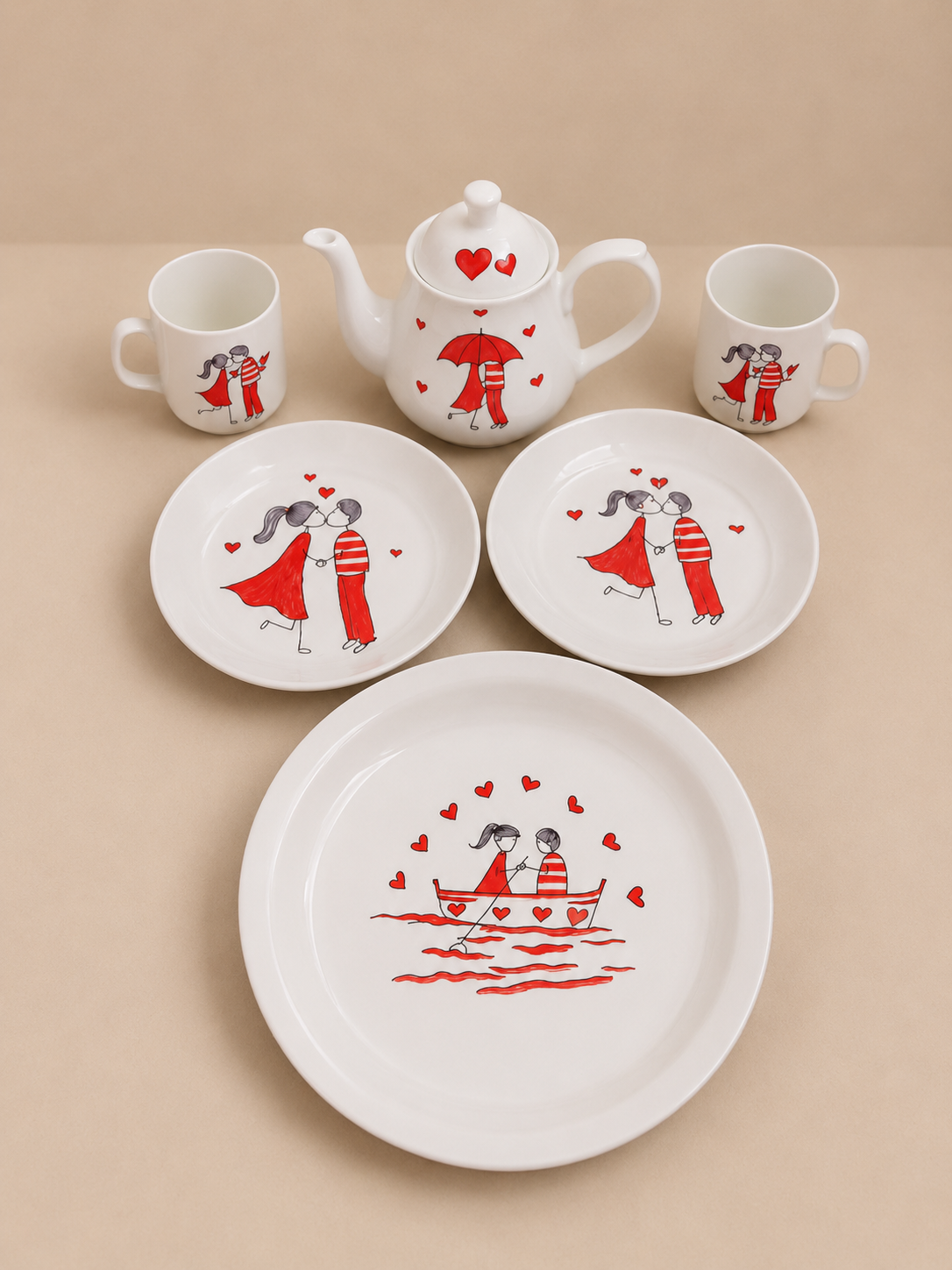 Hand Painted Cutlery by Swatee Mohatta